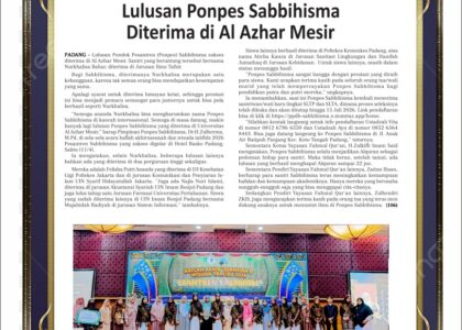 Sabbihisma haluan singgalang