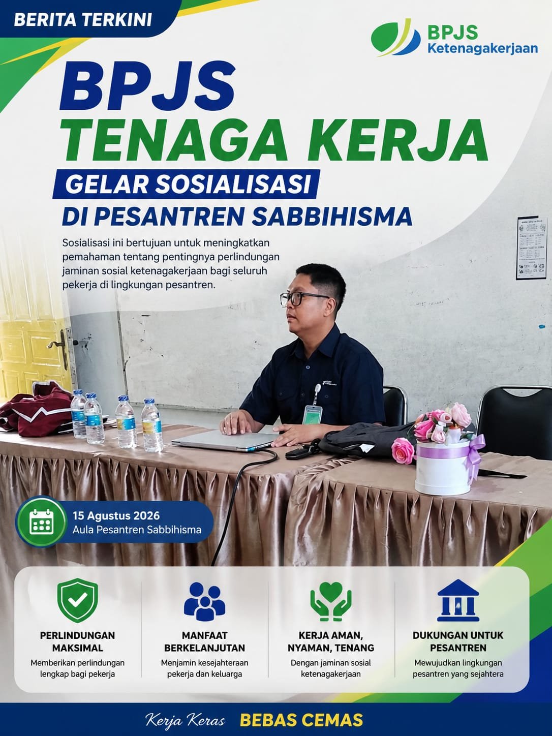 sosialisasi bpjs ketenagakerjaan ke sabbihisma